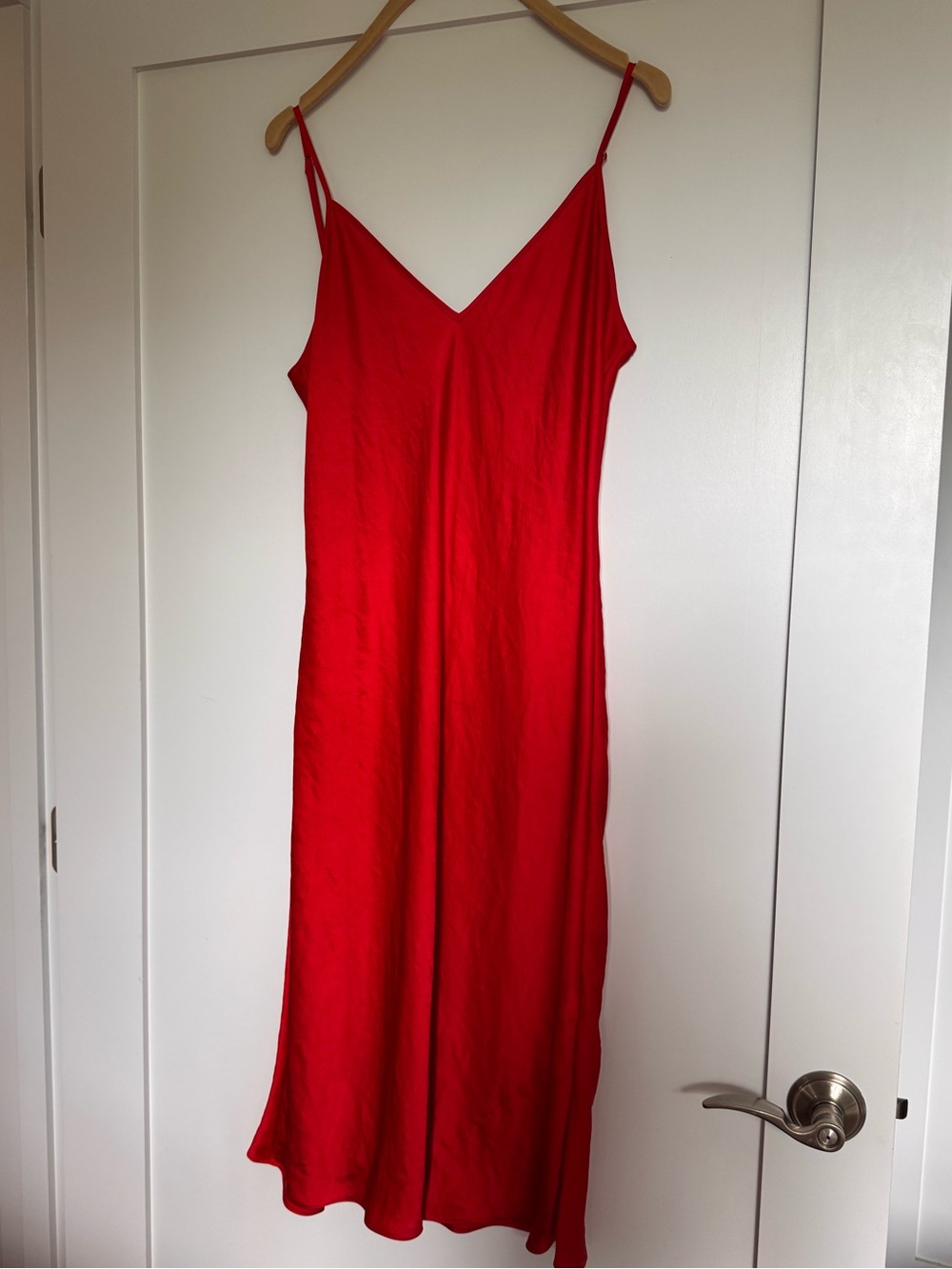 Aritzia Wilfred Only Satin Slip Dress
